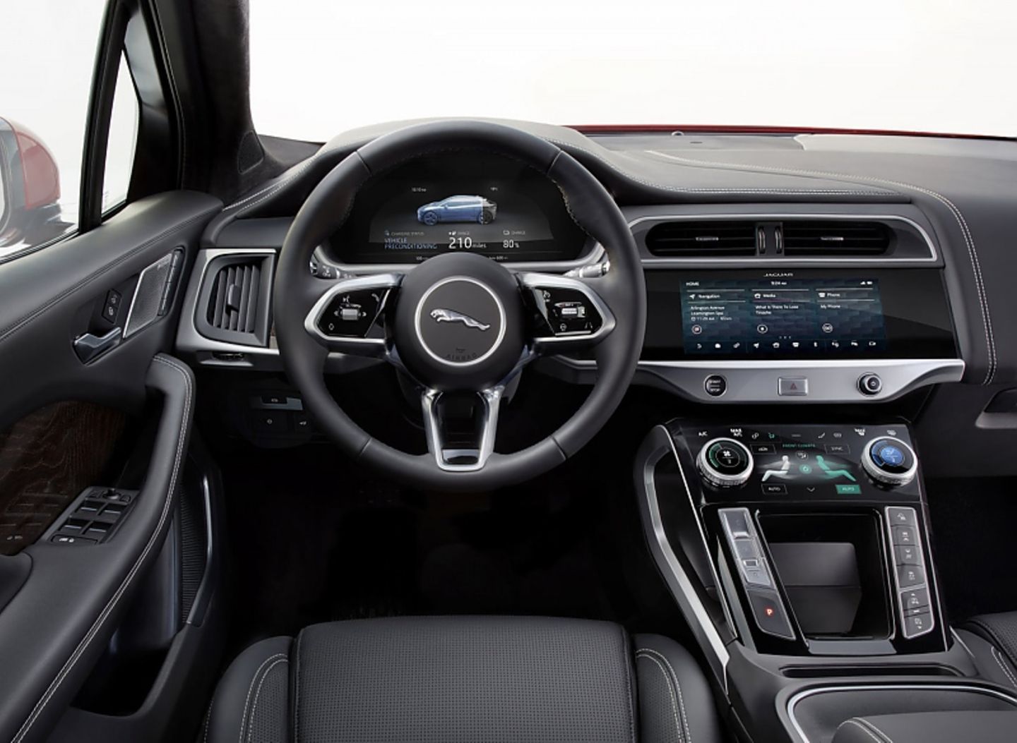 Das Cockpit des Jaguar i-Pace