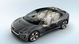 Jaguar i-Pace - die Fahrgastzelle ist weit vorne
