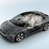 Jaguar i-Pace - die Fahrgastzelle ist weit vorne