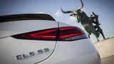 Die Abrißkante des Kofferraumdeckels wird beim Mercedes-AMG CLS 53 4MATIC von einem Karbon-Spoiler gekrönt