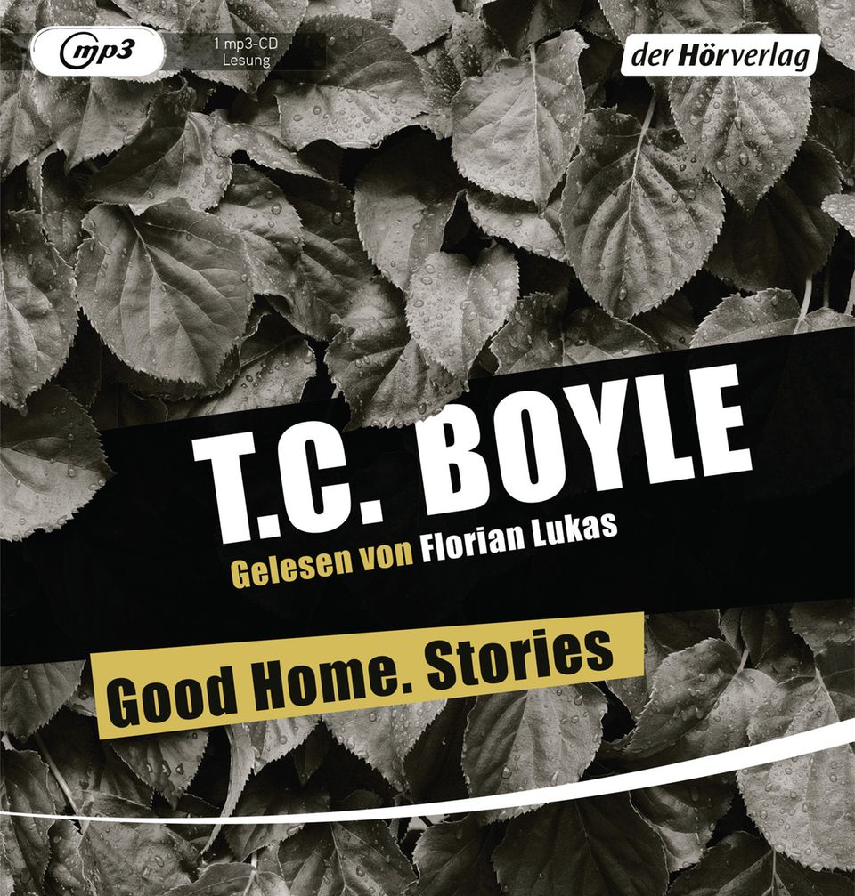 Die "Good Home. Stories" von T.C. Boyle gibt es bei Audible zum Download. Die elf Stunden liest der Schauspieler Florian Lukas.