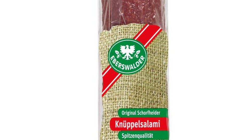 Knüppelsalami der EWG Eberswalder Wurst GmbH Knüppelsalami der EWG Eberswalder Wurst GmbH