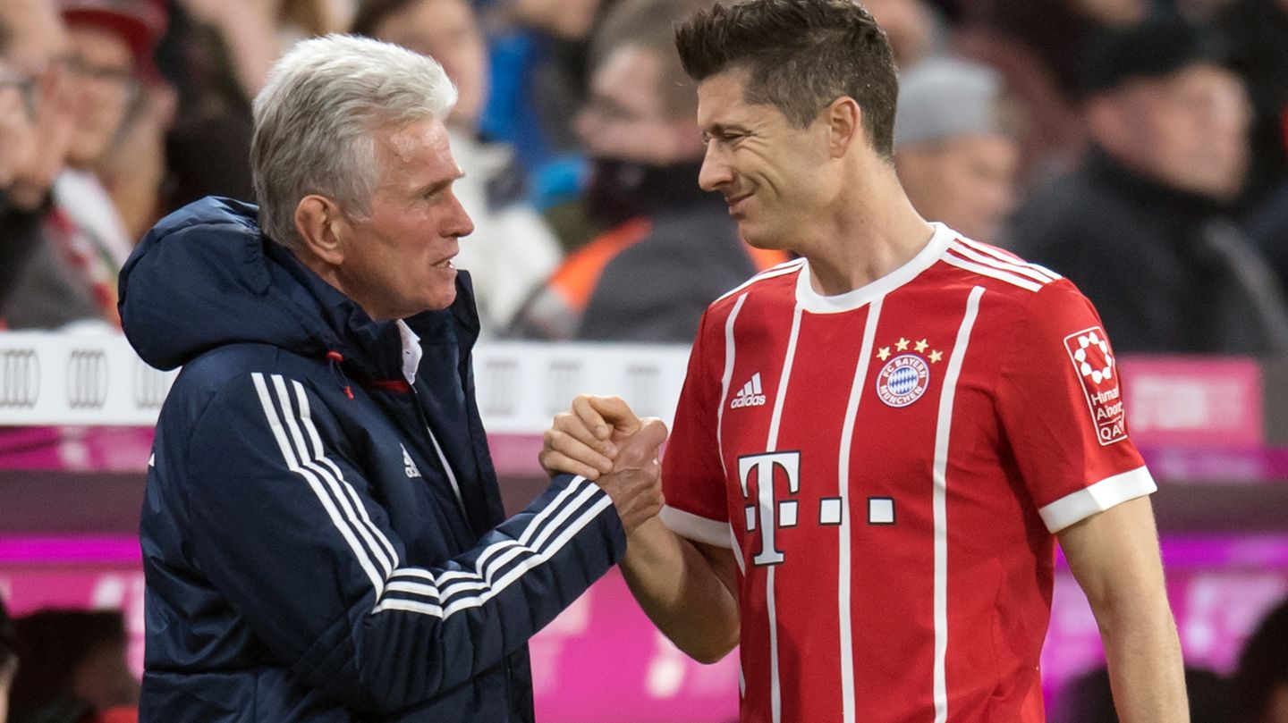 Robert Lewandowski Jupp Heynckes