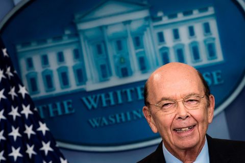 Donald Trumps Handelsminister Wilbur Ross: Dosen gegen den Handelskrieg