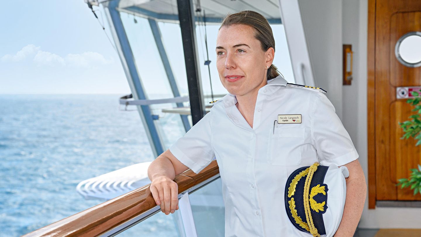 Aida: Das ist die erste deutsche Kapitänin eines Kreuzfahrtschiffs