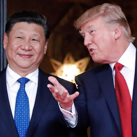 Donald Trump und Xi Jinping