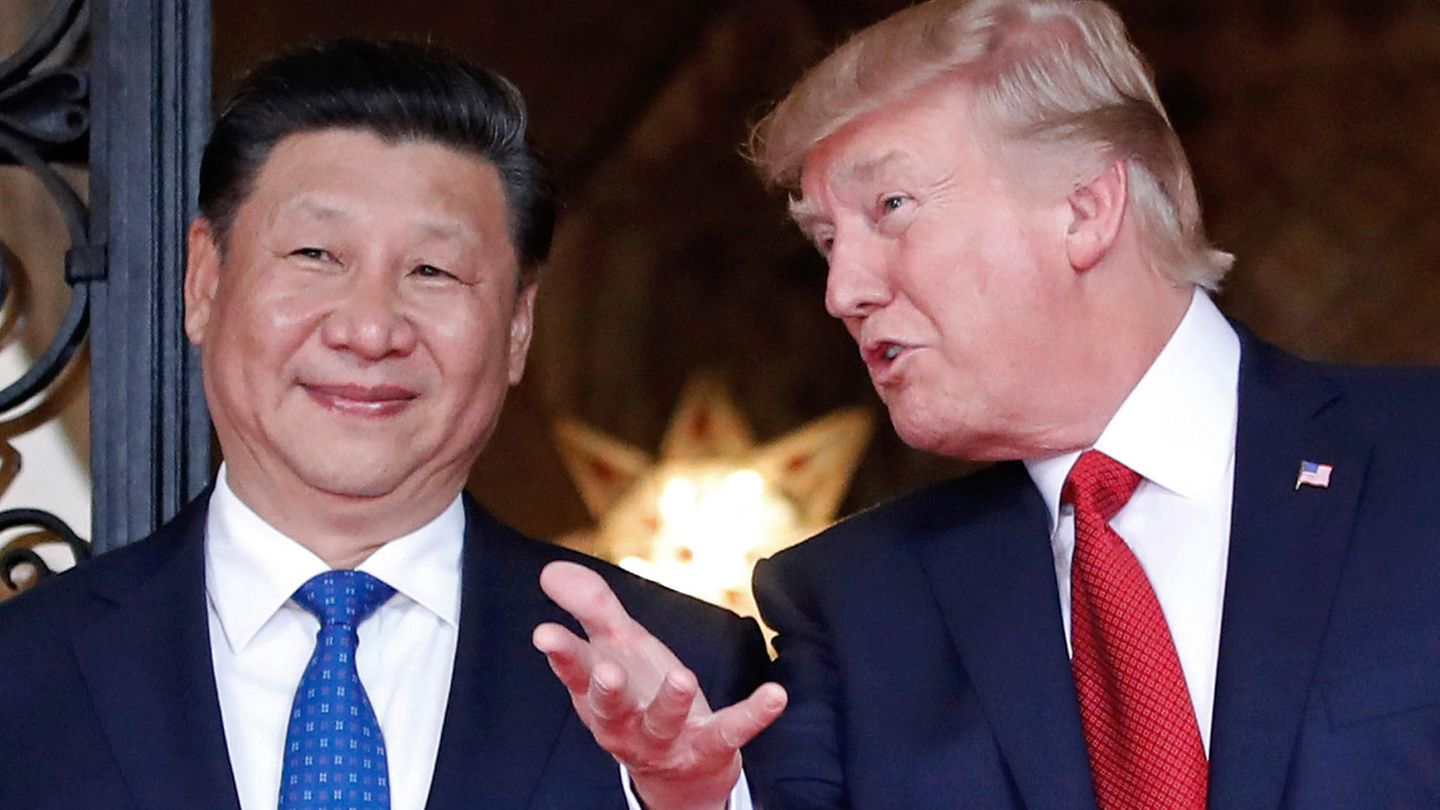 Donald Trump und Xi Jinping