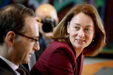 Heiko Maas und Katarina Barley