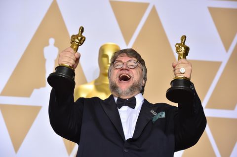 Guillermo del Toro freut sich über die Oscars für seinem Film "Shape of Water - Das Flüstern des Wassers"