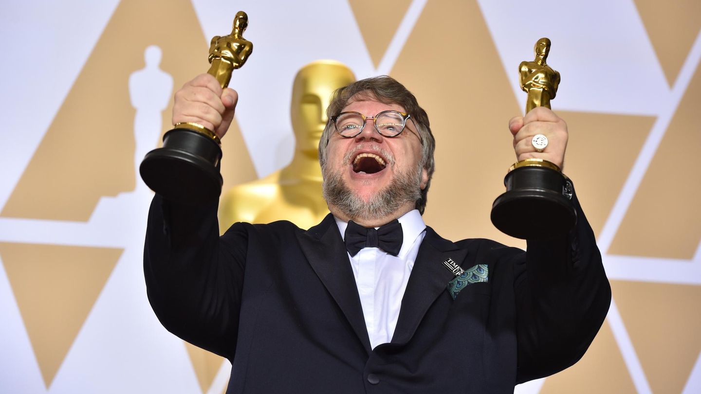 Guillermo del Toro freut sich über die Oscars für seinem Film "Shape of Water - Das Flüstern des Wassers"