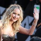 Jennifer Lawrence auf dem roten Teppich zur Oscar-Verleihung