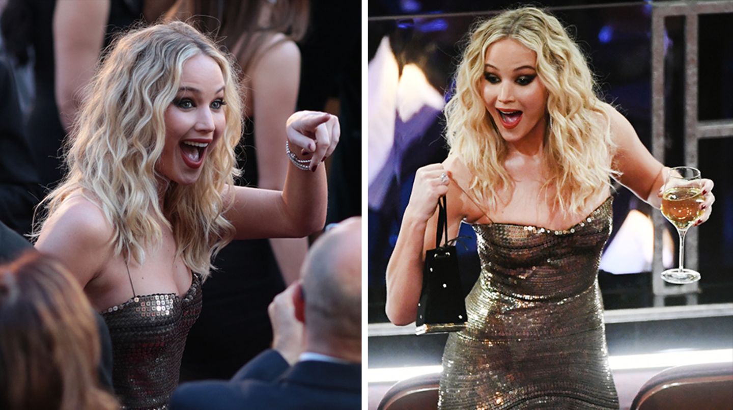 So Mischte Jennifer Lawrence Die Oscars Auf Stern De