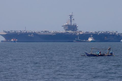 US-Flugzeugträger - Carl Vinson - Vietnam - Besuch