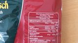 Bei dieser 50-Gramm-Packung Chips ist die Portionsgröße mit 30 Gramm angegeben.  Ehrlicher wäre es, den Energie- und Fettgehalt für den vollen Inhalt von 50 Gramm aufzudrucken.