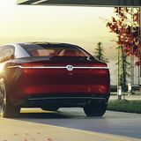 VW I.D. Vizzion Concept 2018 - mit sehenswerten Heckansicht