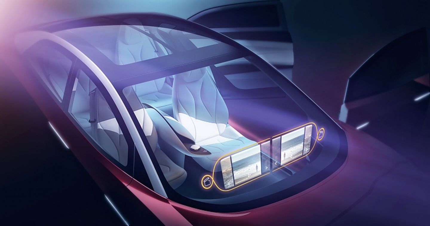 VW I.D. Vizzion Concept 2018 - einen Fahrerarbeitsplatz gibt es nicht mehr