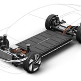 VW I.D. Vizzion Concept 2018 - die Akkus befinden sich zwischen den Achsen