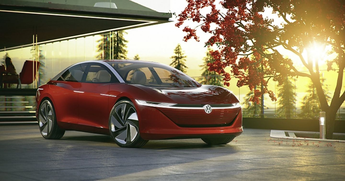 VW I.D. Vizzion Concept 2018 - ein Ausblick auf den kommenden VW I.D. Aero