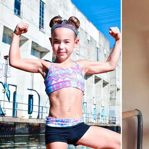 CC Starrz: Sie ist acht Jahre alt und auf Instagram schon ein Fitnessstar