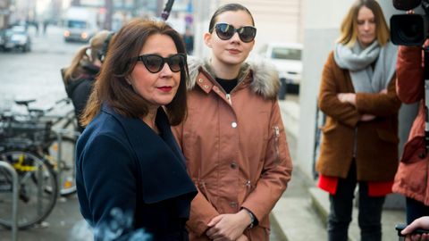 Nathalie Volk und ihre Mutter
