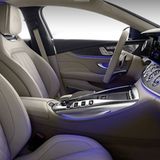 Der edle Innenraum des Mercedes AMG GT Coupé
