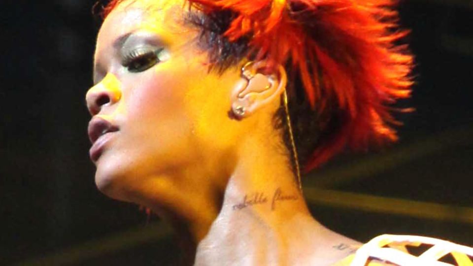Rihanna Tattoo von Rihanna