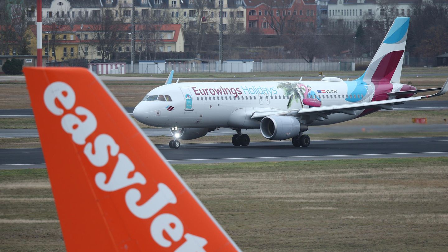 Billigflieger in Tegel