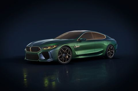 BMW Concept M8 Gran Coupé 2018 - kommt erst 2019 auf den Markt