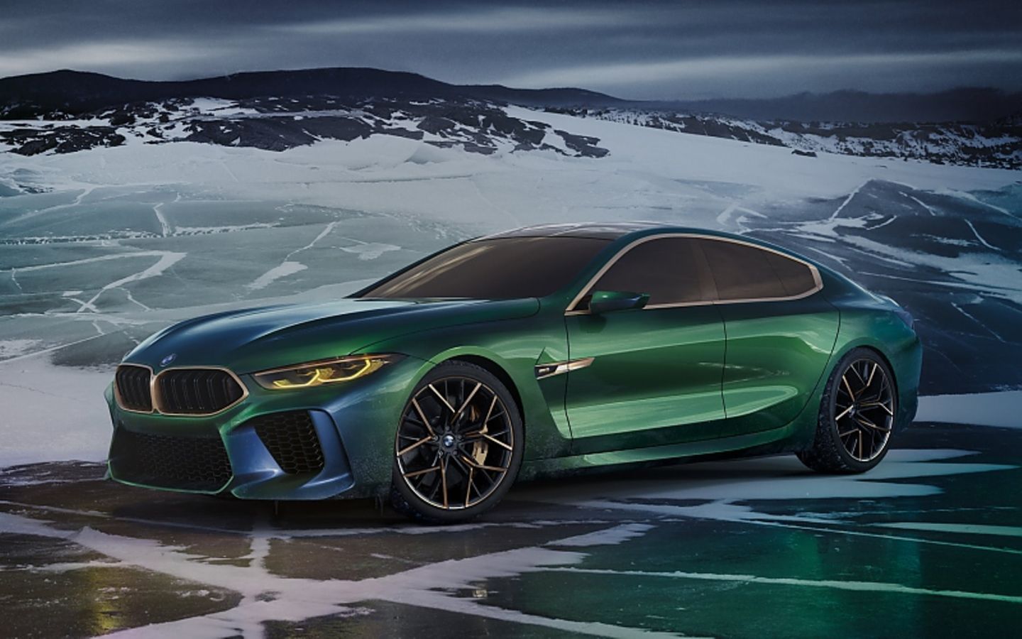 BMW Concept M8 Gran Coupé 2018 - muskulös und bullig
