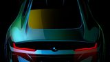 Eine Fondskizze des BMW Concept M8 Gran Coupé 2018