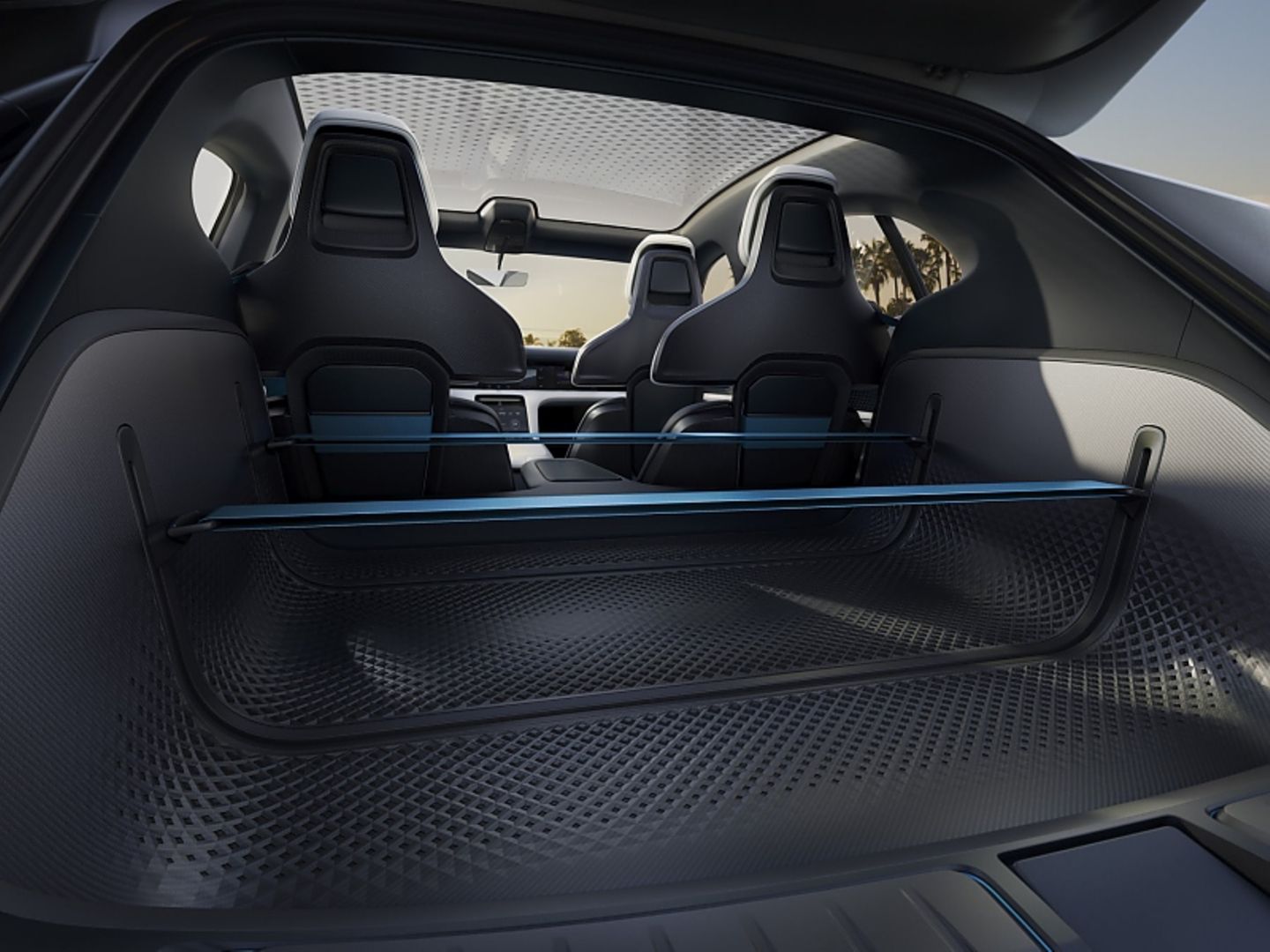 Porsche Mission E Cross Turismo - variabler Laderaum