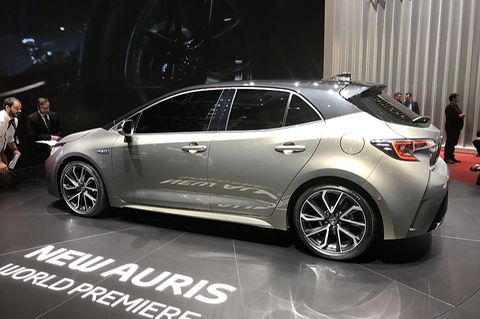Toyota Auris 2018 - es sind ein Turbobenziner und zwei Hybriden im Angebot