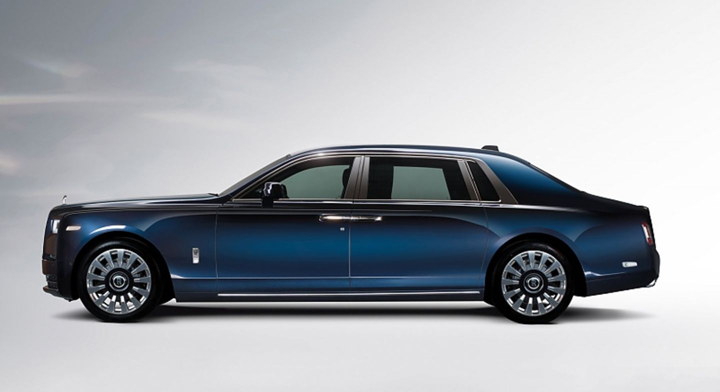 Rolls Royce Phantom Blue Shadow