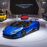 Ohne Biertheke hinten geht gar nichts: Lamborghini Huracan Performante Spyder