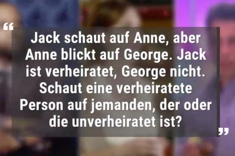 Verheiratet oder nicht verheiratet?: Bei diesem Logik-Rätsel tippen die meisten falsch