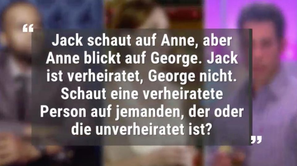 Verheiratet oder nicht verheiratet?: Bei diesem Logik-Rätsel tippen die meisten falsch