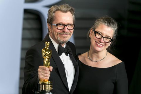 Gary Oldman und Gisele Schmidt