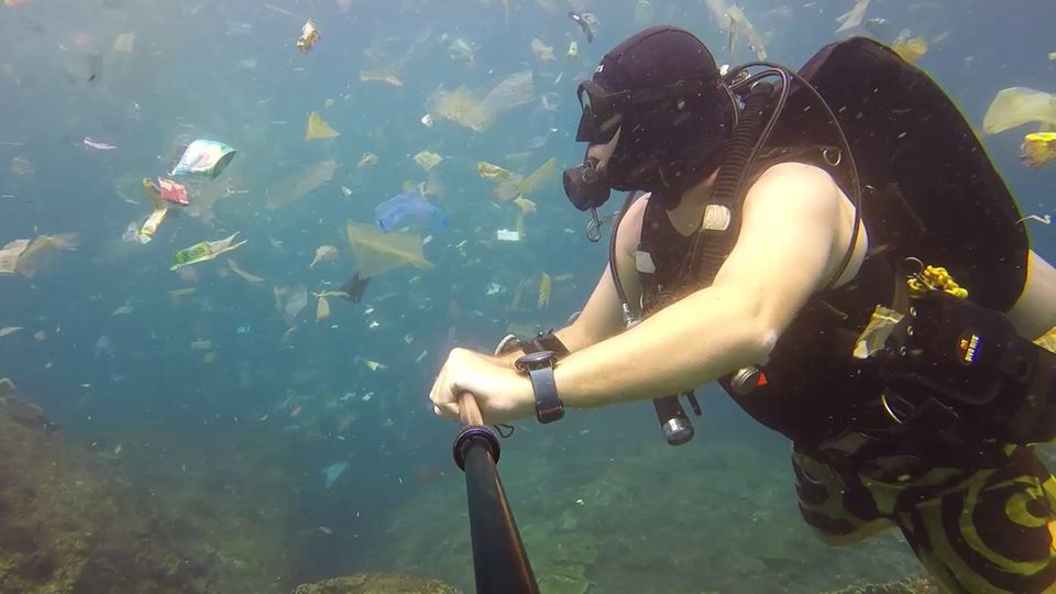 Zeichen gegen Plastikmüll: 51-jähriger Franzose will 9000 Kilometer durch den Pazifik schwimmen