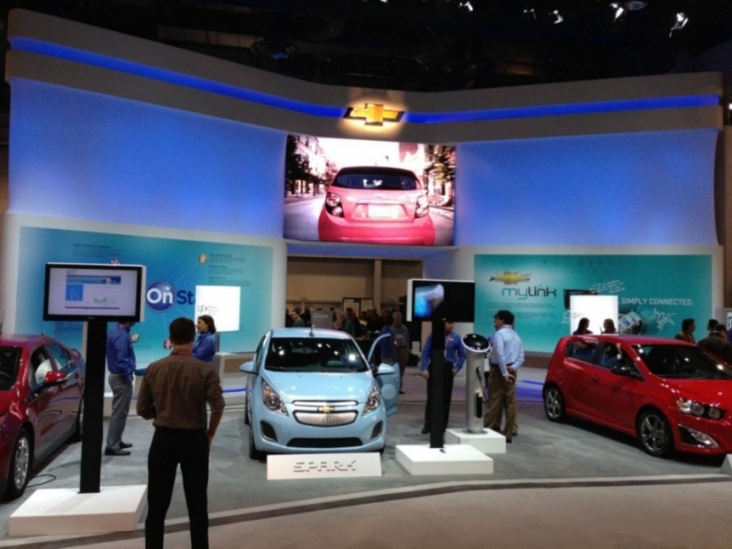 General Motors Messestand auf der CES 2013