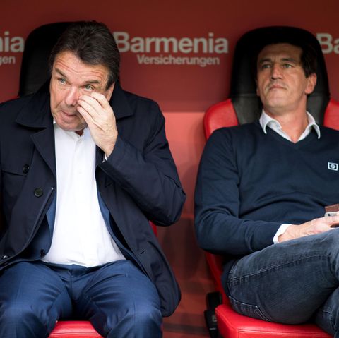 HSV Heribert Bruchhagen und Jens Todt