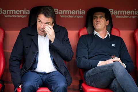 HSV Heribert Bruchhagen und Jens Todt
