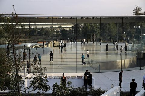 Die neue Apple-Zentrale in Cupertino, Kalifornien