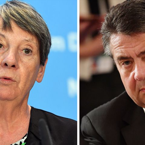 Sigmar Gabriel und Barbara Hendricks werden neuer Bundesregierung nicht angehören