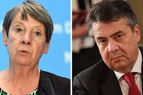 Sigmar Gabriel und Barbara Hendricks werden neuer Bundesregierung nicht angehören