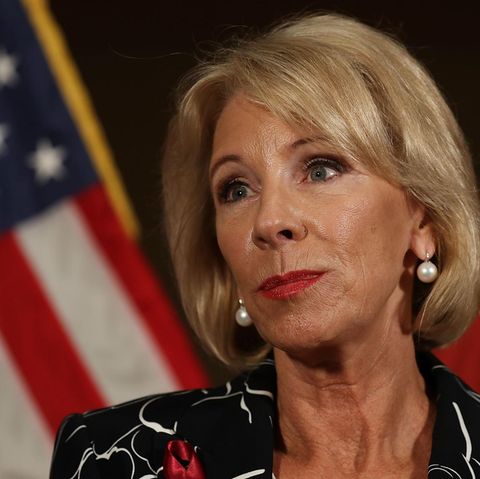 War bereits bei ihrer Ernennung schwer umstritten: US-Bildungsministerin Betsy DeVos