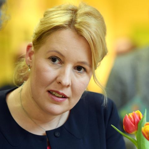 Franziska Giffey (SPD), die bisherige Bezirksbürgermeisterin von Berlin-Neukölln