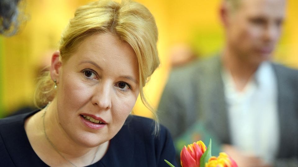 Franziska Giffey (SPD), die bisherige Bezirksbürgermeisterin von Berlin-Neukölln