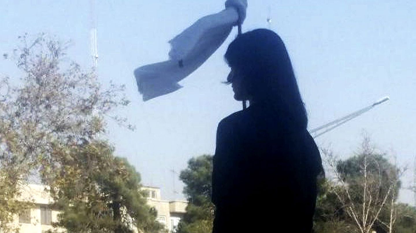 Iran Protest Kopftuch