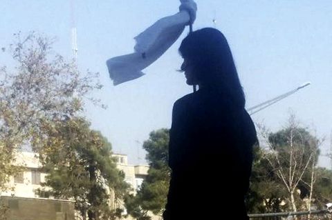 Iran Protest Kopftuch