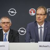 Tavares (links) und Lohscheller entscheiden in der zweiten Jahreshälfte über den Opel-Export